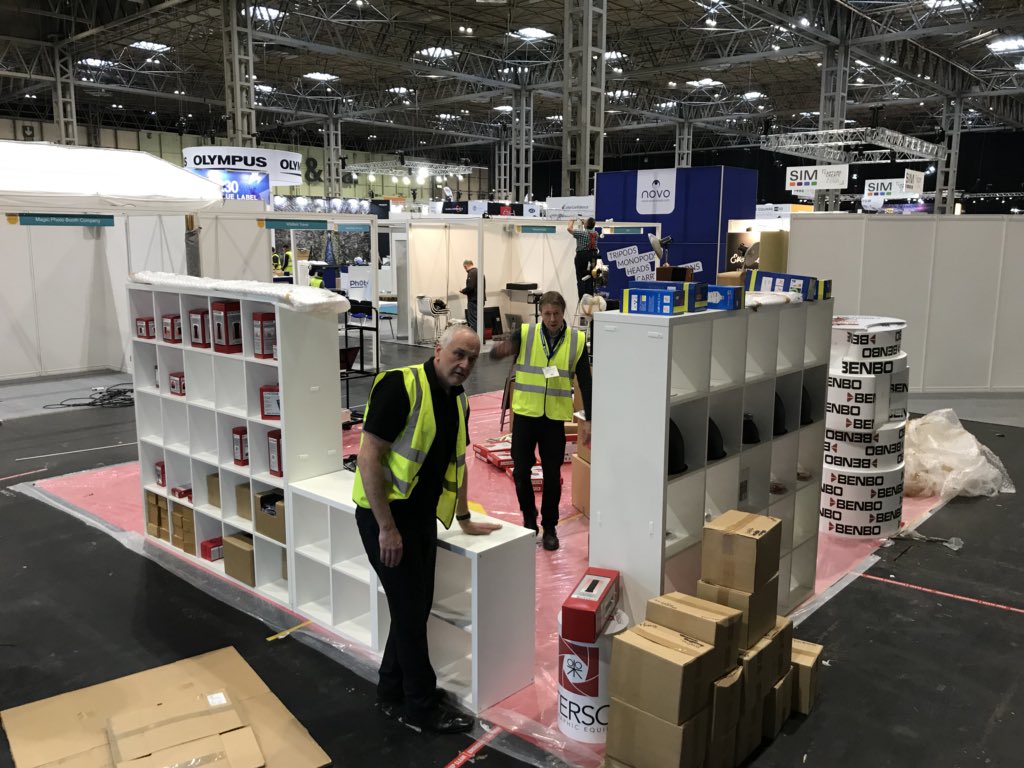 PatersonPhoto's tweet photo. Set up well underway! Stand A111 tomorrow.

Show starts at 10am 📷 https://t.co/WEIevtUt10