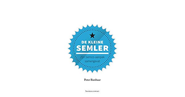 Meer weten over #SEMCO-stijl en o.a. onze werkwijze? ‘De kleine Semler’  is een samenvatting van de filosofie en aanpak van Ricardo Semler, de  geestelijk vader van de zelfsturende organisatie.', H 9. 'Semler in  Nederland' Inmiddels derde druk.