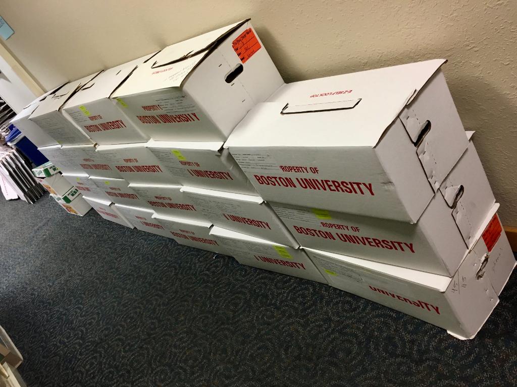 BUCollegeofENG's tweet photo. We're almost ready to mail these out! As a reminder, freshman admission decisions will be posted on the Applicant Link tomorrow, March 17. You will receive an email once your decision is available. #GetRhetty #BU2022 #societalENG https://t.co/LH80juJaSq