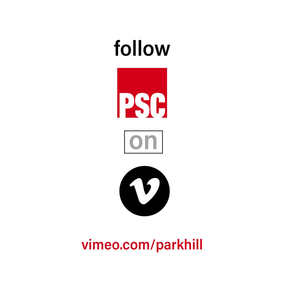 Parkhill1945's tweet photo. PSC is now on Vimeo! Check out our channel. #BuildingCommunity https://t.co/le9WqmPg7A https://t.co/HDcNKX9UVO