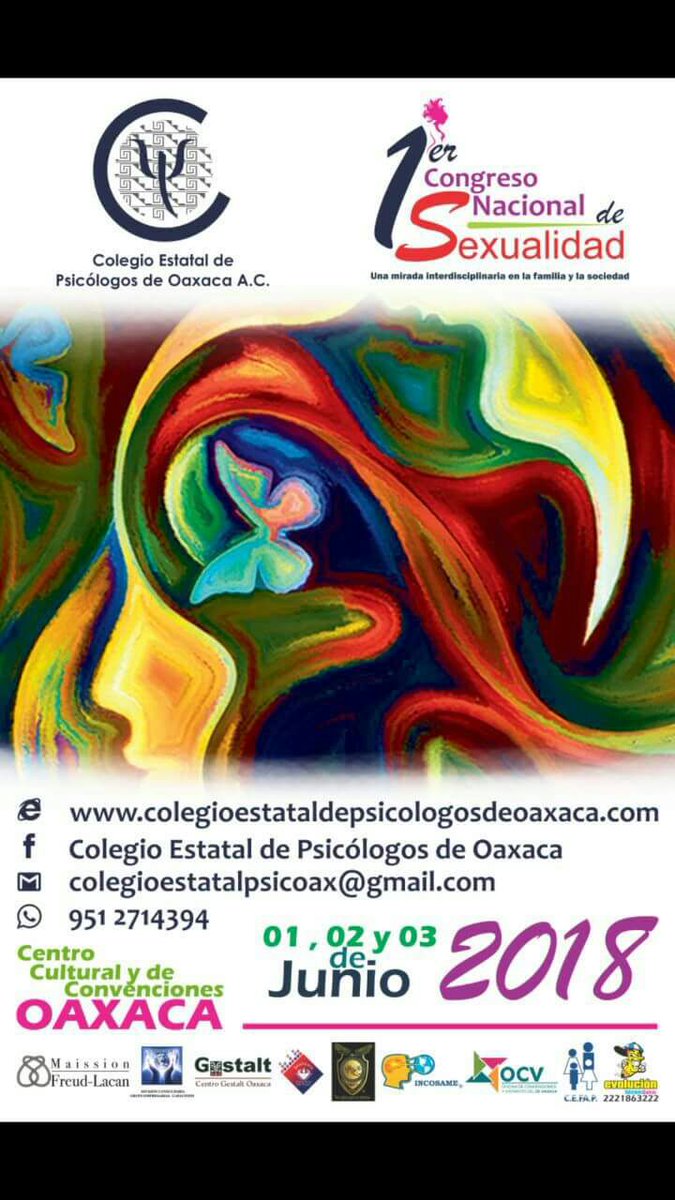 COEPSICO's tweet photo. @EsAdolescencia Invitados al primer Congreso Nacional de Sexualidad en Oaxaca https://t.co/8QOFhSJrWR