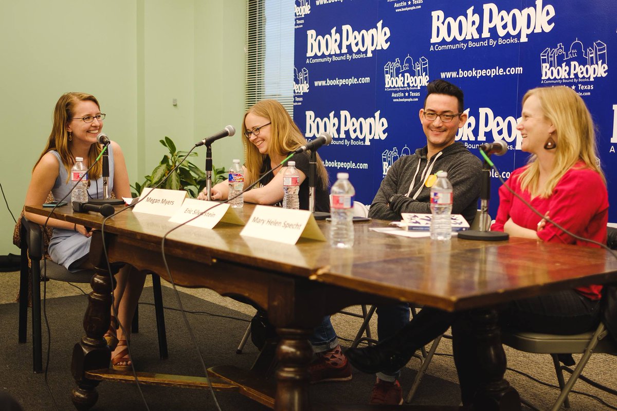 WritersLeague's tweet photo. So much love for our amazing panelists @peachedtortilla @stetted &amp; @mhspecht. Thanks to all came out for our panel on THE ART OF FOOD WRITING! https://t.co/VhUxnkFMmp