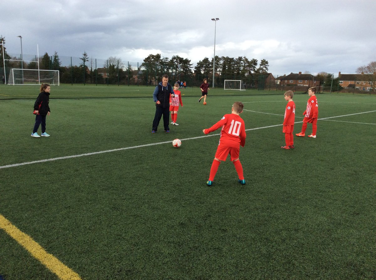 stmatprimaryY3's tweet photo. @stmatprimary football team just kicked off @DysonPerrins . Looking forward to some excellent football. First game is against @somerspark1 . https://t.co/miHfbOC9kn