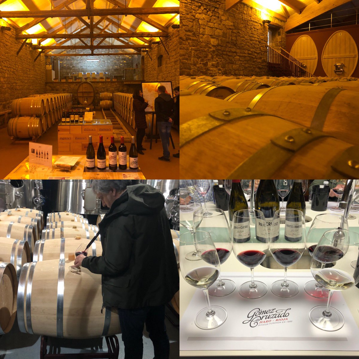 Excelente visita a <a href="/b_gomez_cruzado/">B. Gómez Cruzado</a> donde hemos conocido la historia y hemos experimentado su esencia. Gracias a Valvanera y a David. instagram.com/p/BgY_59DAetl/