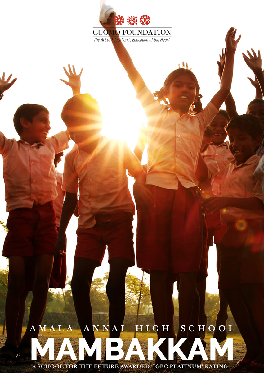 Foundation's Flagship School in Tamil Nadu Awarded #IGBC Platinum Rating <a href="/IGBConline/">Indian Green Building Council (IGBC)</a> #India #TamilNadu #Mambakkam  issuu.com/cuomofoundatio…