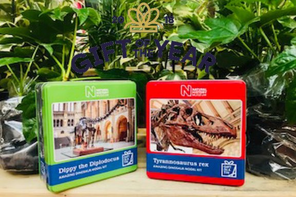 Roaring into <a href="/AckworthGardenC/">AckworthGardenCentre</a>  
 gift of the year winner 2018, Dippy the Diplodocus!