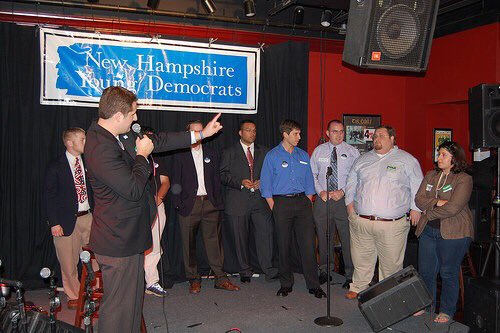 GarthCorriveau's tweet photo. A decade ago I was @NHYoungDems Pres. unveiling the #603Forward program & was immediately impressed with @GeneMartin He then stepped up to elect so many @NHDems statewide. He will be an OUTSTANDING @ManchesterDems Chair! Congrats Gene & #MHT #nhpolitics https://t.co/6Hn3eOPWc8