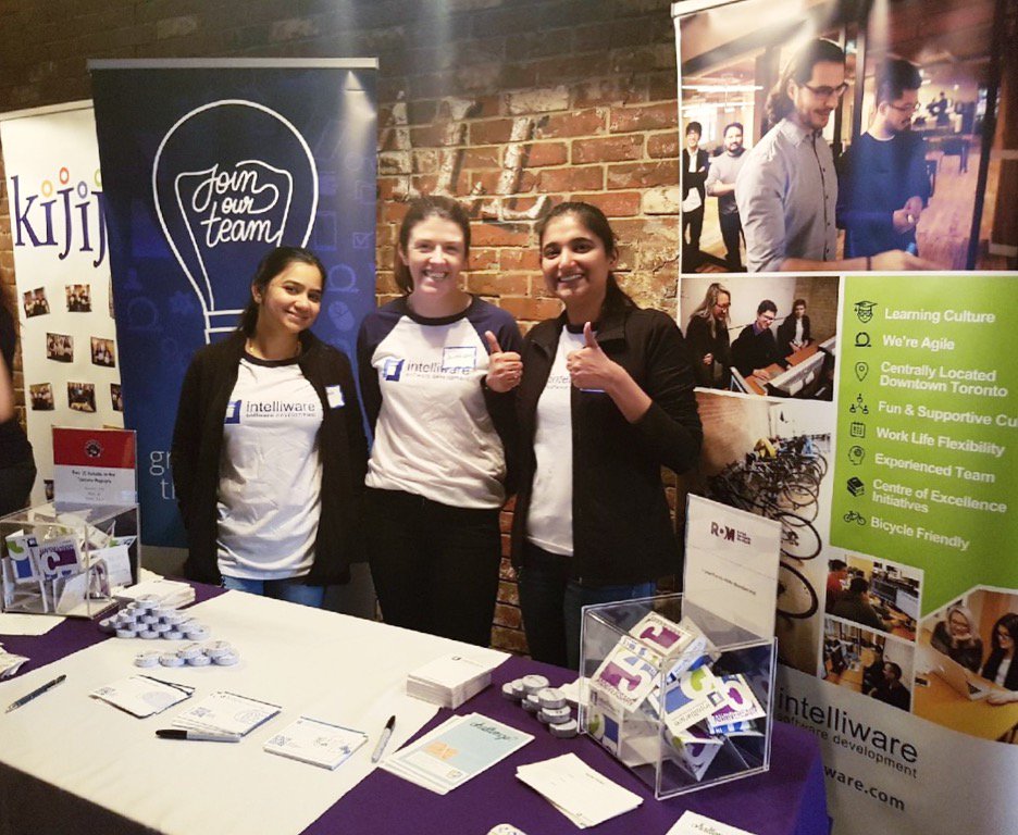 Intelliware_Inc's tweet image. On Monday night, we had the chance to attend the 4th Annual International Women&apos;s Day Talk! Thanks @DevTO.  #IWDTO #IntelliwareDevelopment #SoftwareTO