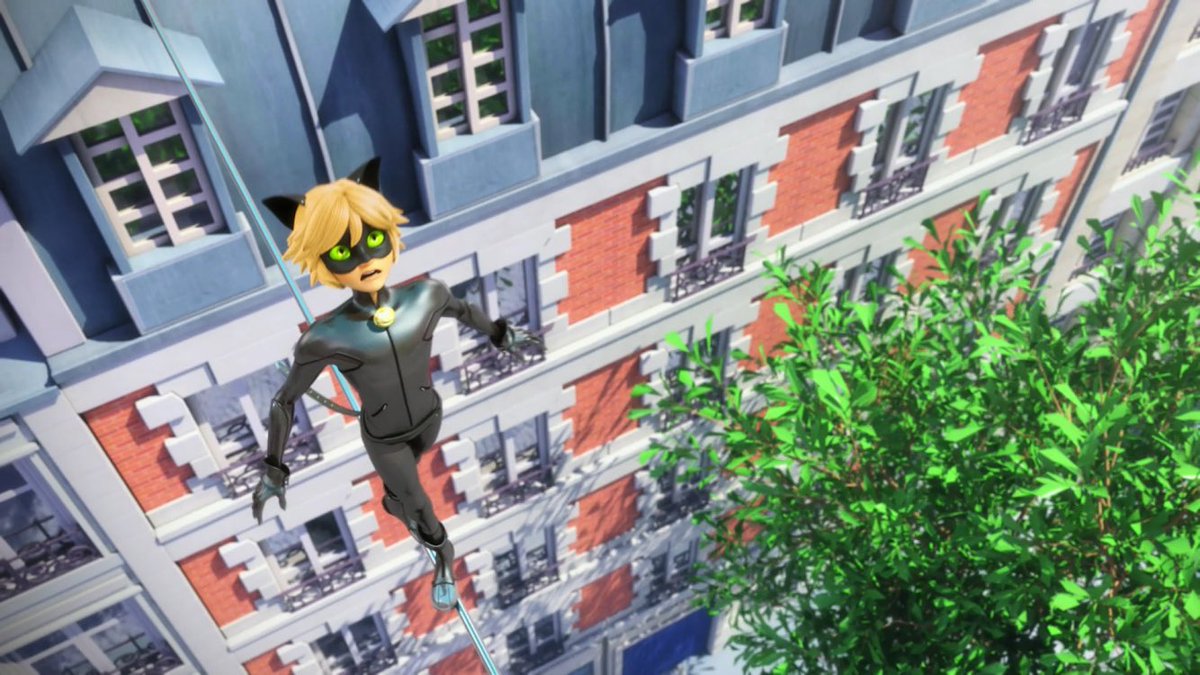 The face of someone about to meet the love of his life. #MiraculousLadybug