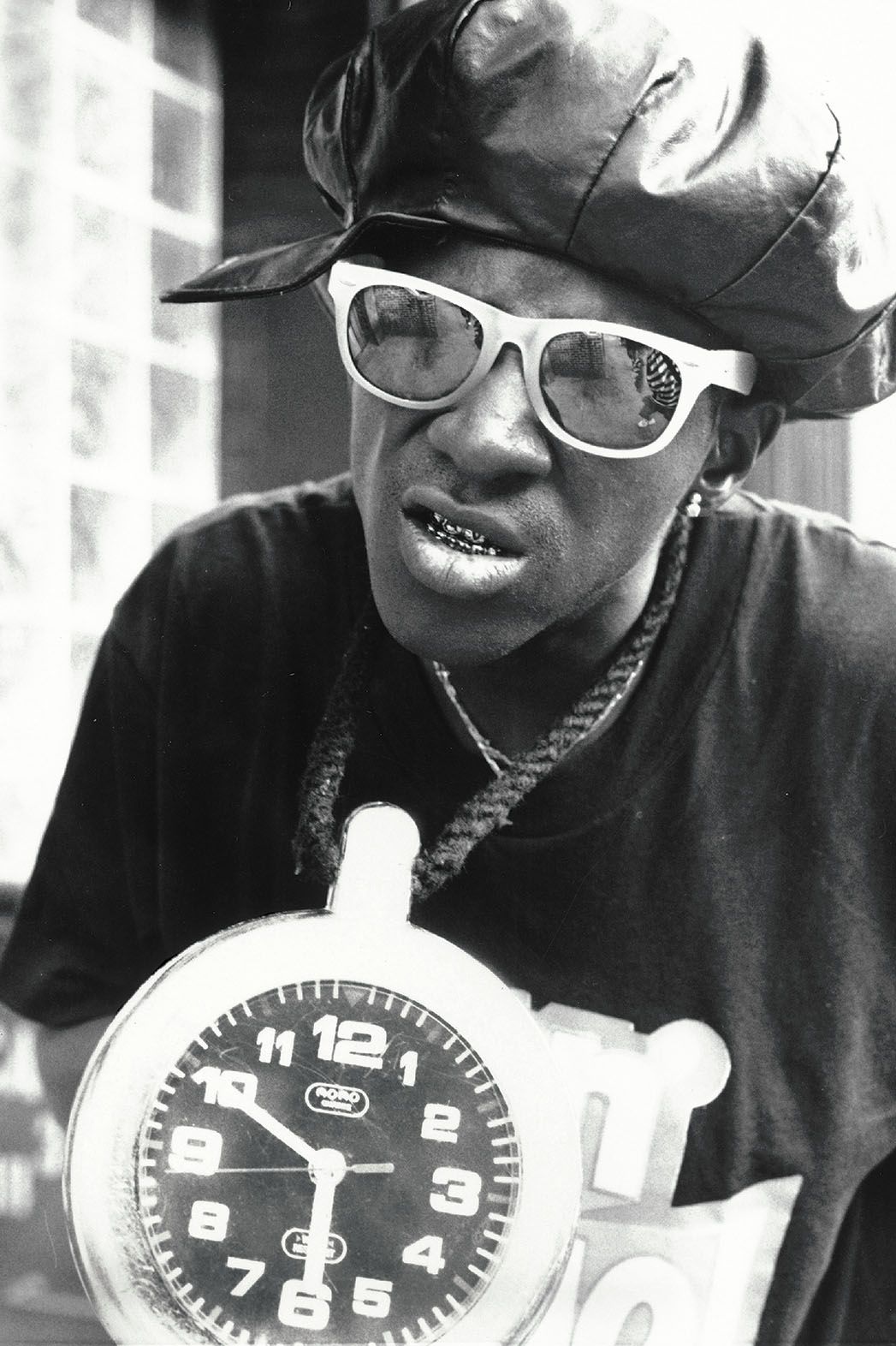 Happy birthday to Flavor Flav. Photo c.1988. 