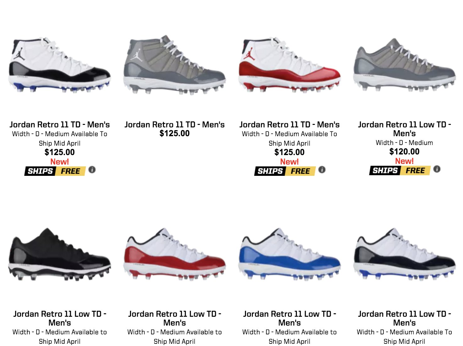 LIVE via @Eastbay Jordan Retro 11 TD 