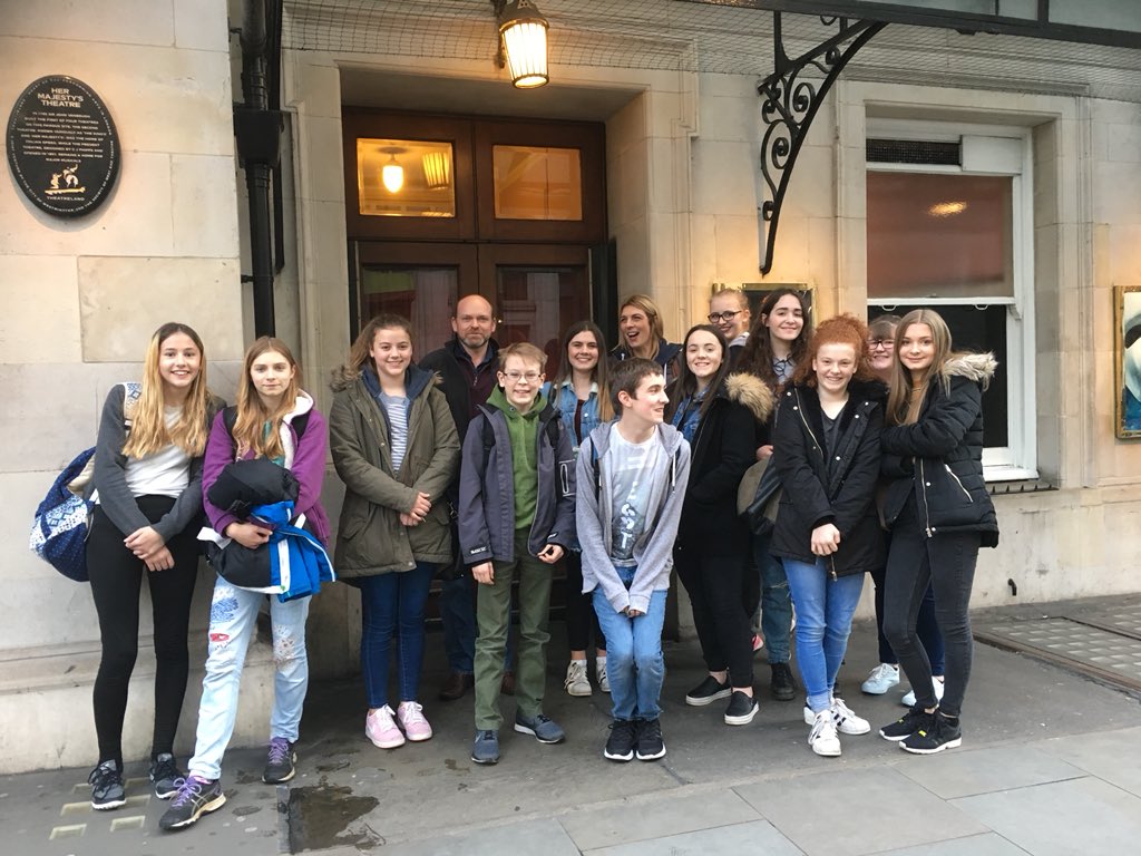 NKMusicDept's tweet photo. Joint Strings enjoyed a well deserved trip to the Theatre yesterday #phantomlondon - A great time was had by all. Students from #ThinkNKAcademy and #LincolnSRPA we’re fine ambassadors of their schools and many thanks to Mrs. B for pretty much everything. https://t.co/zs1IAV8459