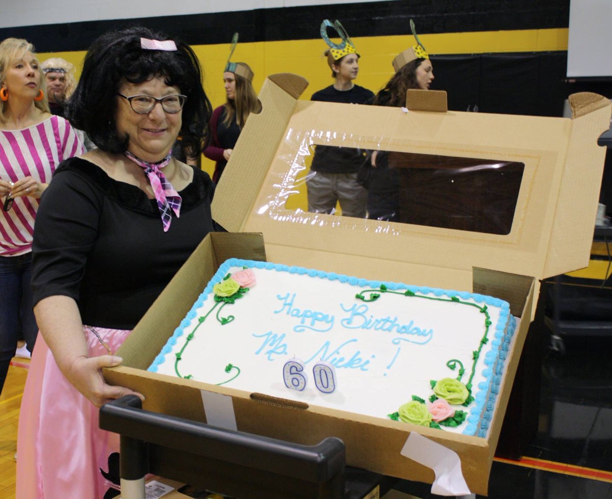 LuSo_Football's tweet photo. Lets wish a big Happy Birthday to office secretary Ms Nicki! As we also celebrate 60 years of Lutheran South!!! #Big60 https://t.co/HHK95JRQlu