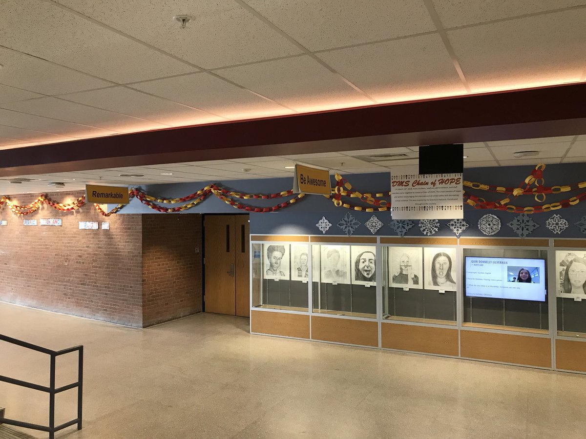 Sue Harris (@sueharr46134669) on Twitter photo Dumbarton students display our Chain of Hope. @willbateszone3 <a href="/dmsbcps/">Dumbarton MS</a> @CbyersChristina Dumbarton students display our Chain of Hope. @willbateszone3 <a href="/dmsbcps/">Dumbarton MS</a> @CbyersChristina