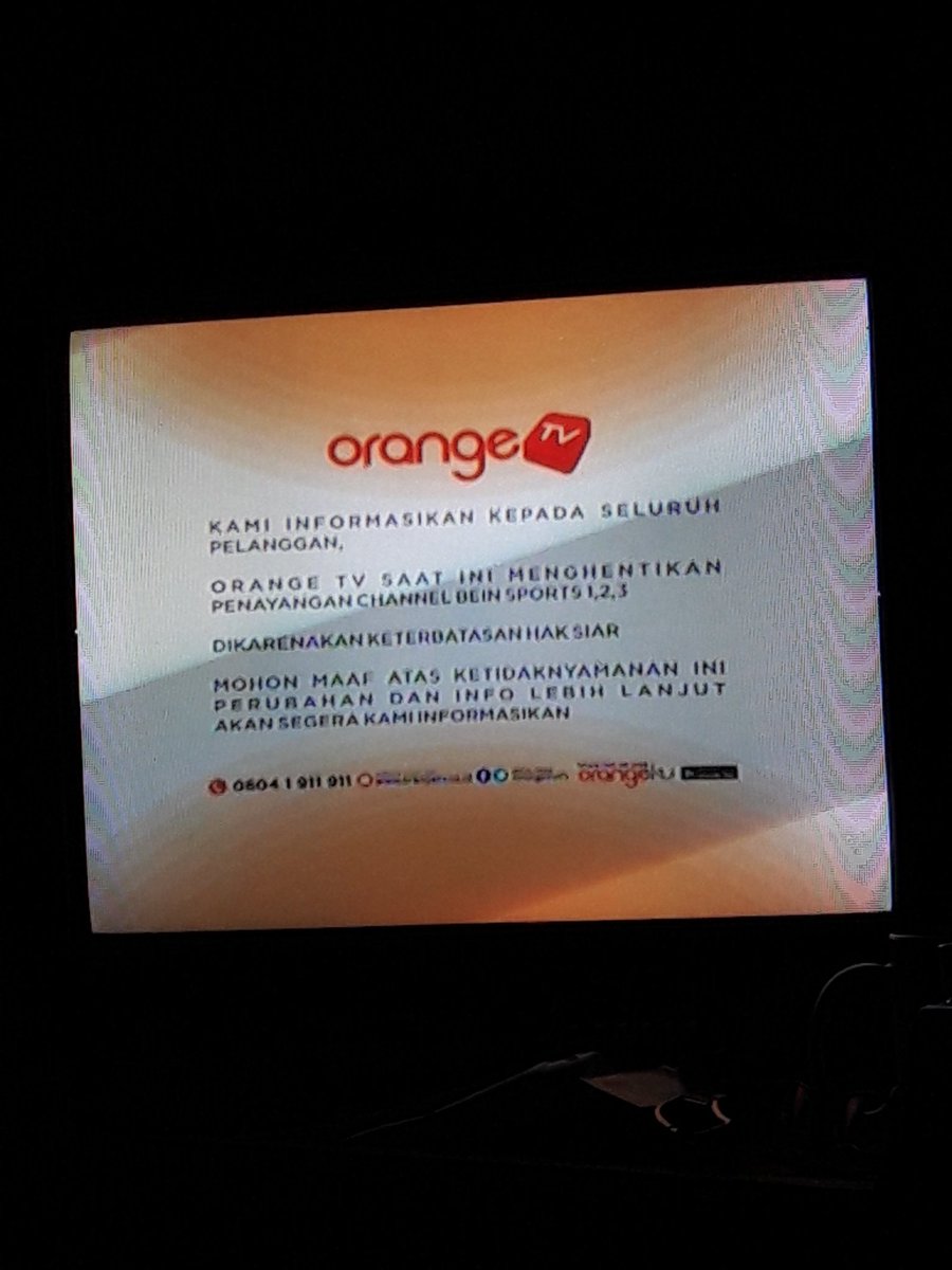 ErnaChelseaFc's tweet photo. @OrangetvID Fox dlu ilang, skrg chanel be in sport mw ilang jg????? Payah lama2 @OrangetvID ini. Bs ganti tv kabelnya ini mah. https://t.co/e6ytFTJZof