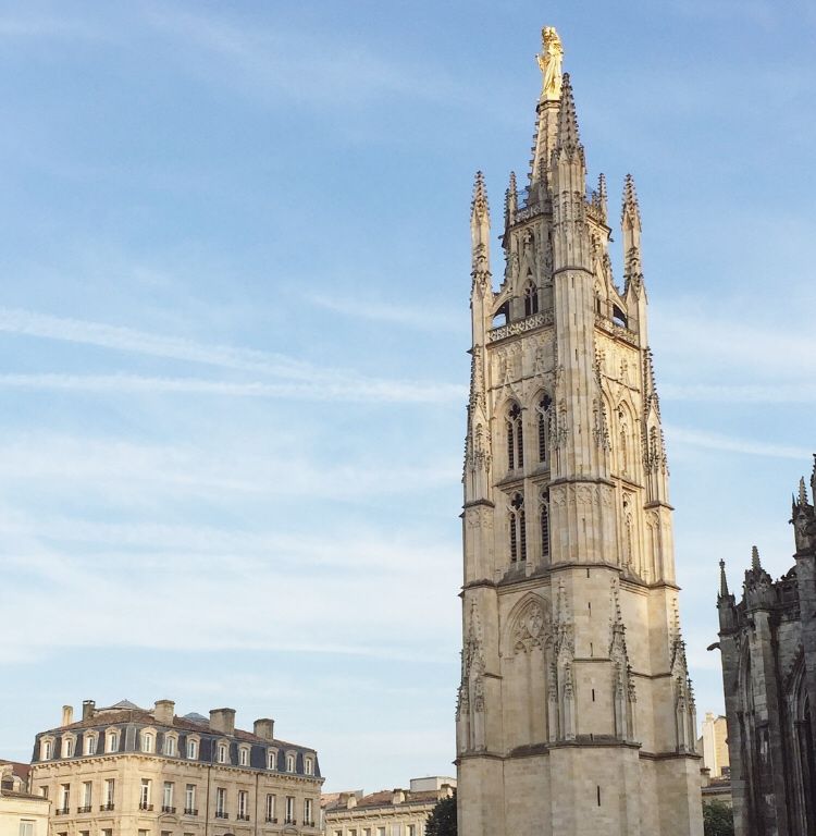 FrenchlyDoesIt's tweet photo. The Tour Pey Berland in Bordeaux was built for Cathedrale Saint-André but is located a short distance from the cathedral to protect the cathedral from the vibrations of the Tour's bells! #frenchfactfriday https://t.co/p7vOanAYfS