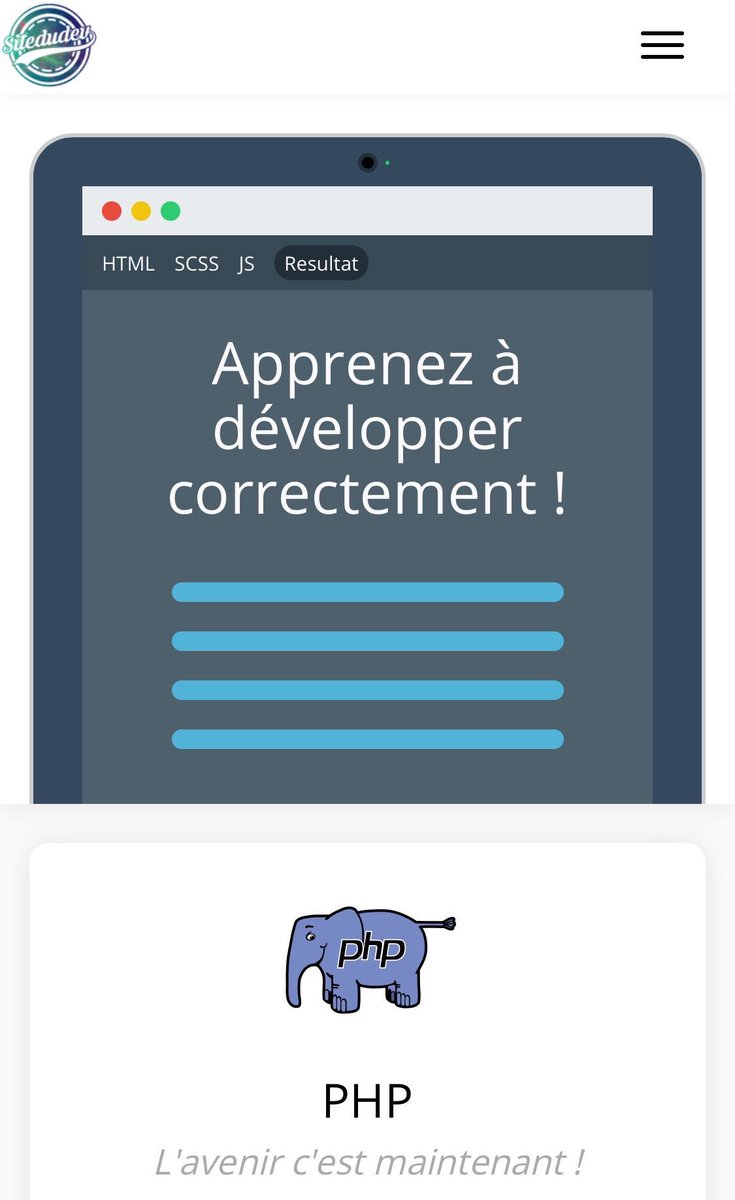 LeSiteduDev's tweet photo. Apprenez à développer votre site 👍💪💪
👉 https://t.co/gweRyJ6bDf
#php #css3 #seo #html #site #web #design #JavaScript #apaches10 #mysql #sql #youtube #Twitter https://t.co/AveIZmOU1x
