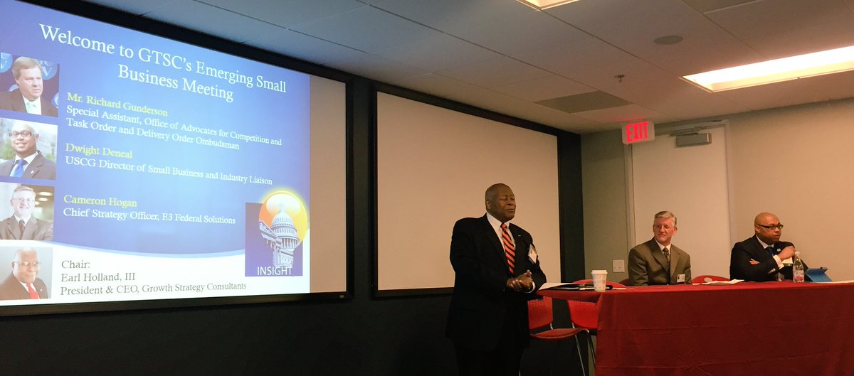 STOPSO's tweet photo. Great info and insight into @CBP and @USCG upcoming opportunities. Thanks to @GTSCoalition and @E3Federal for hosting! #SDVOSB https://t.co/RImHkL7F3Y