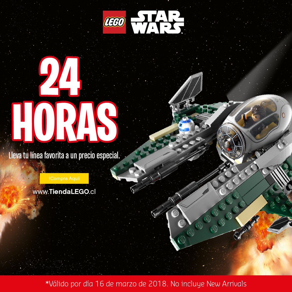 Proporcional Misterio Llevando Tienda LEGO Chile on Twitter: "Llegó una promoción directo desde una  galaxia muy, muy lejana: ¡No dejes pasar sets de LEGO #StarWars a precio  especial sólo por hoy en https://t.co/5L7C3YKQrQ! https://t.co/4C8mNKdCJV  https://t.co/D5yZnEmD8a" /