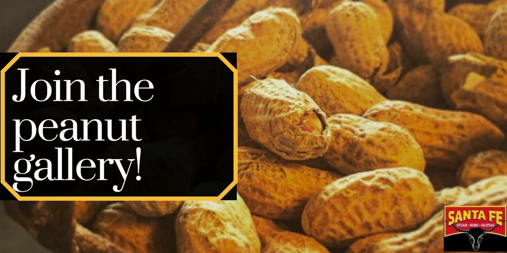 Sometimes you feel like a nut, sometimes you don't. 

Either way, we've got peanuts for days!
#santafecattleco #realfreshfun #peanuts