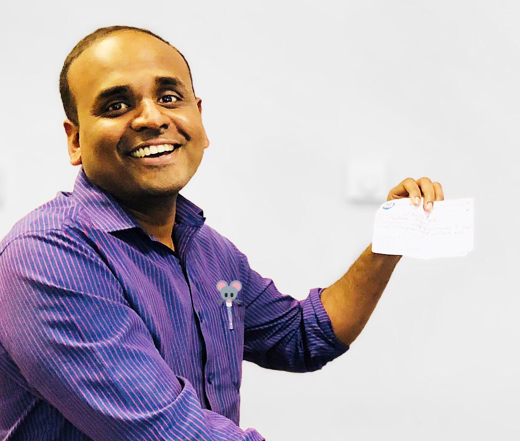 Terrific Ticket for Srikanth
Consultant Paediatrician <a href="/BHR_hospitals/">Do not use - follow @BHRUT_NHS</a> 
Came in and stayed through the night to support the junior staff with the high demand in ED, working to keep colleagues &amp; patients safe. Commended by trainees. Appreciated by everyone. #PRIDE