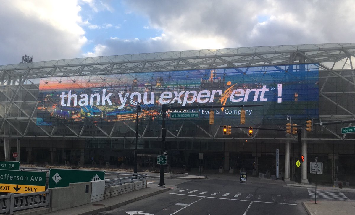 MeetDavidDew's tweet photo. Hope everyone had a successful #ExperientEnVision18  @experient_inc  @VisitDetroit https://t.co/PLKsi99eM1
