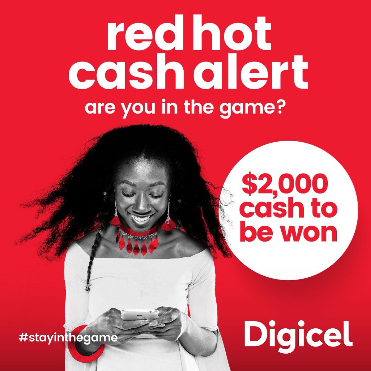 DigicelSVG's tweet photo. Have you topped up yet? There’s $2,000 cash up for grabs #stayinthegame
#Marchmadness
#Digicel15 https://t.co/KH5HQlXld0