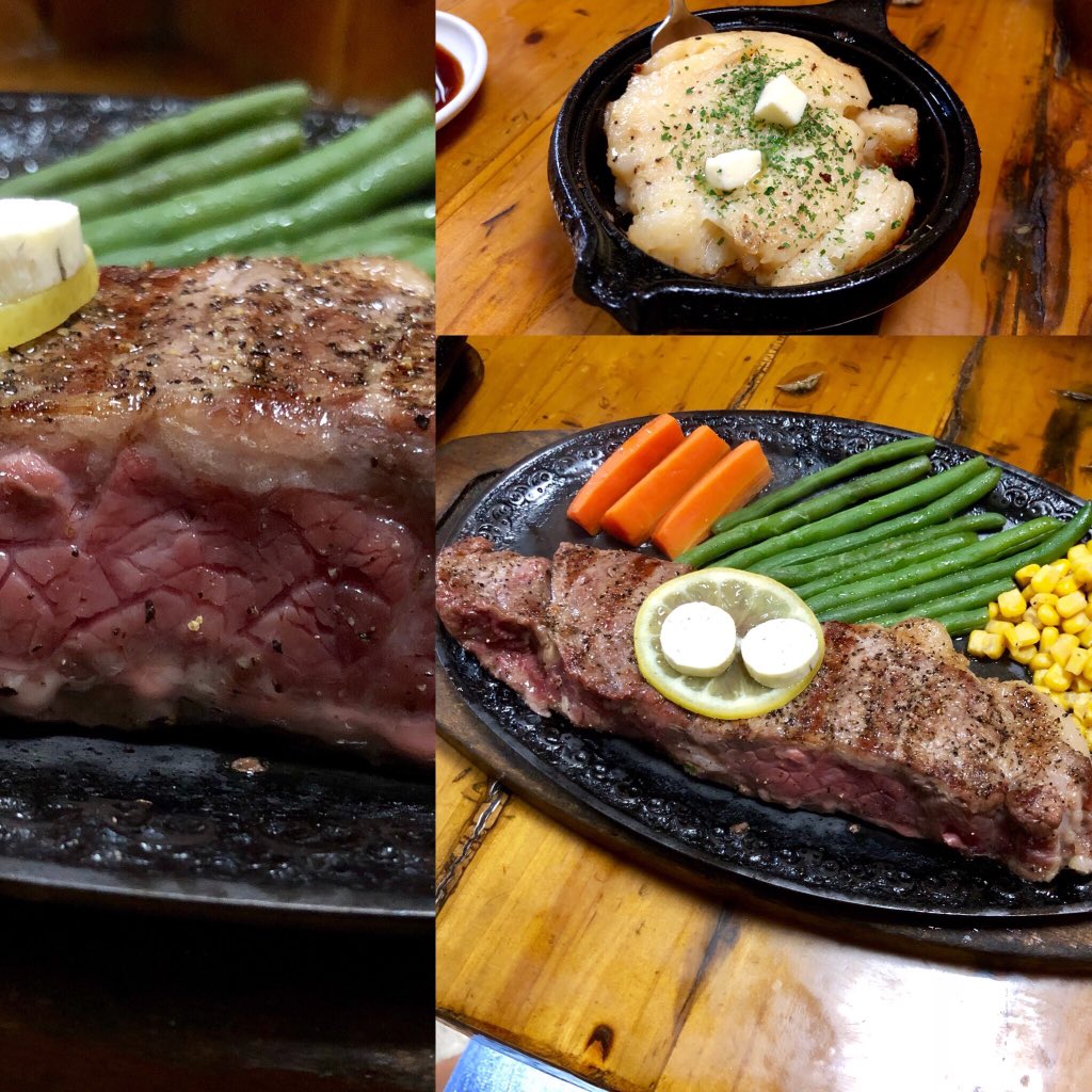 yousei_ide's tweet photo. 「 #お仕事 いつも遅いんですね」と労ってもらう。 #肉 #ステーキ #飯田橋 #KENTAS https://t.co/6xpPf8CRVw
