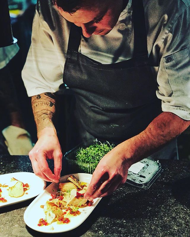 Getting ready for #weekend #service #chef #london #villageeast #spring #menu #delicious #food 📷: <a href="/cwikmarek/">Marek Cwik</a>