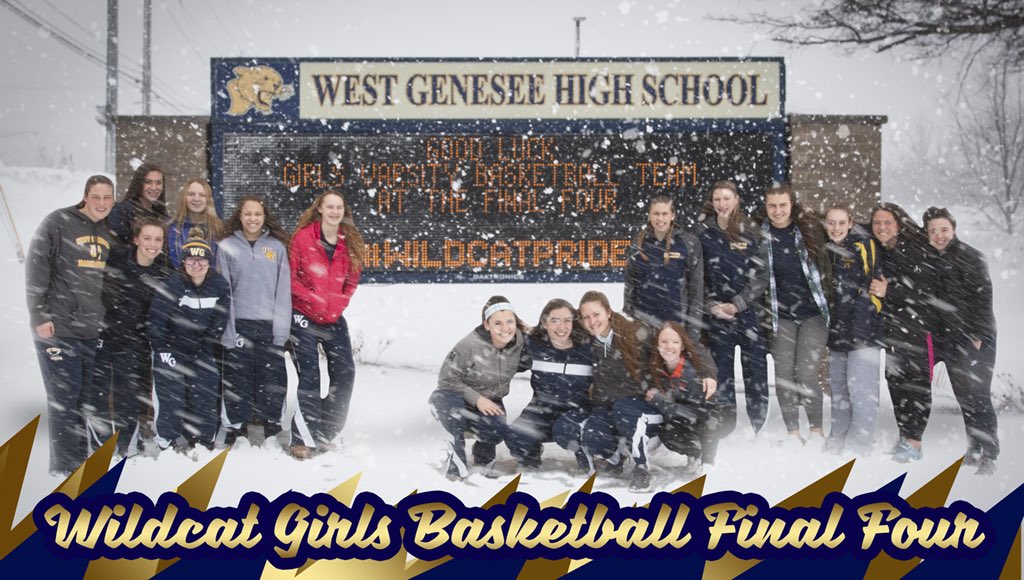 WGAthletics's tweet photo. Good luck to our WG Girls Basketball team as they head out today to the Final Four at HVCC vs Ossining tomorrow at 9am. https://t.co/gu1Zsf4uOl