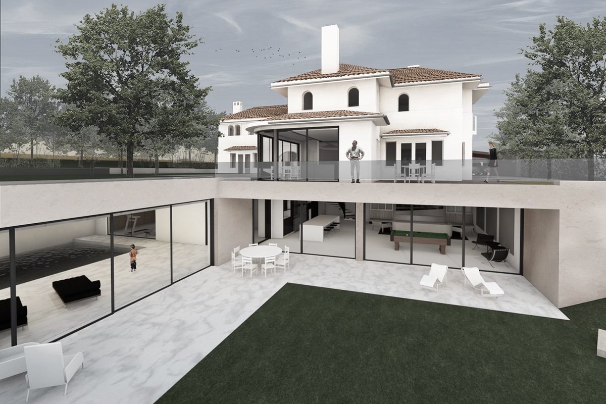 LondonArchitect's tweet image. Read about our exciting project in Hove to remodel a Spanish Hacienda style house. granit.co.uk/basement-proje…