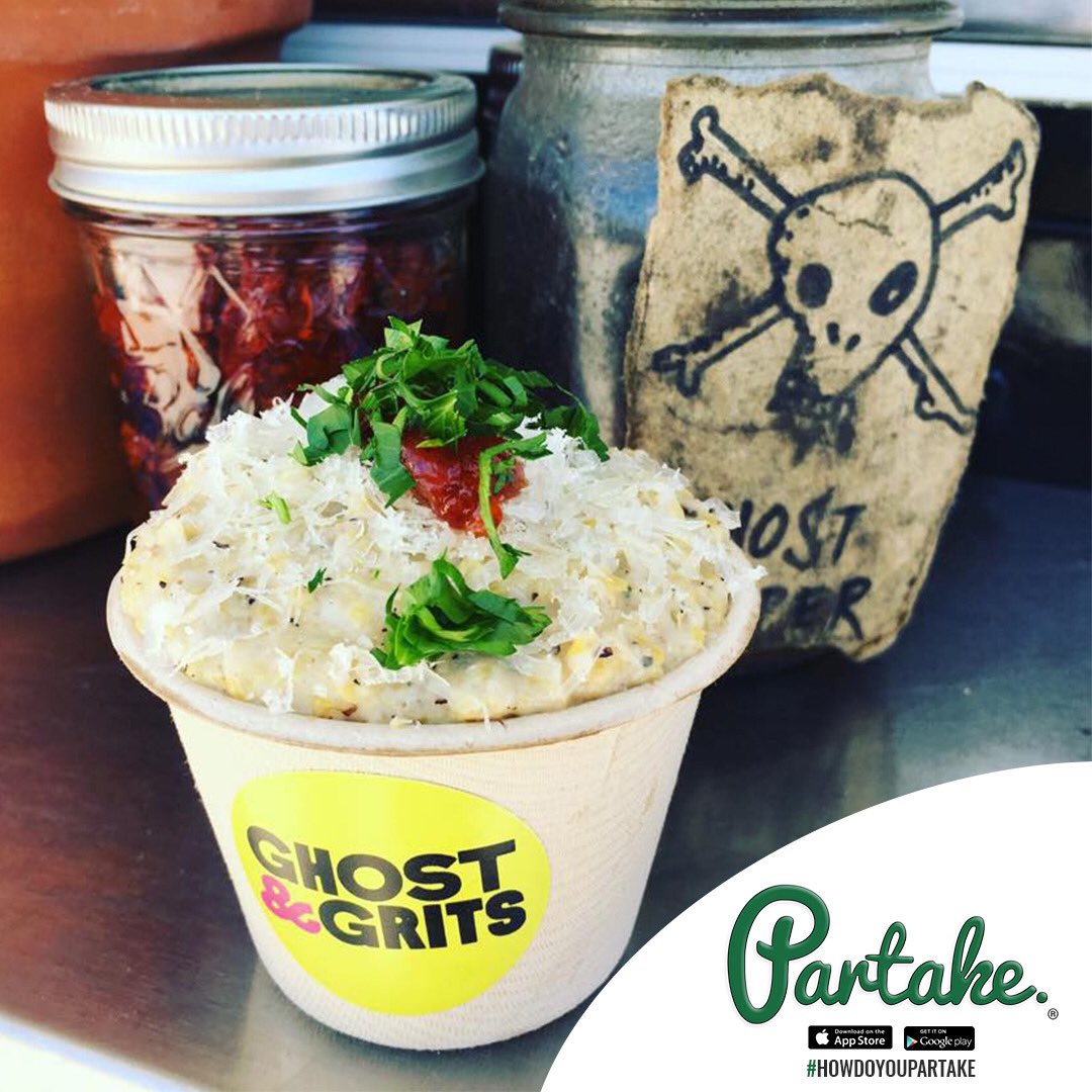 Partake_Live's tweet photo. Need some spice in your life? Order now through Partake for pick up at Ghost & Grits and get back to your events!
-
#HowDoYouPartake #Partake #SXSW #Ghostandgrits #grits #yum #atx #sxsw2018 https://t.co/zwVQ3qu4EW