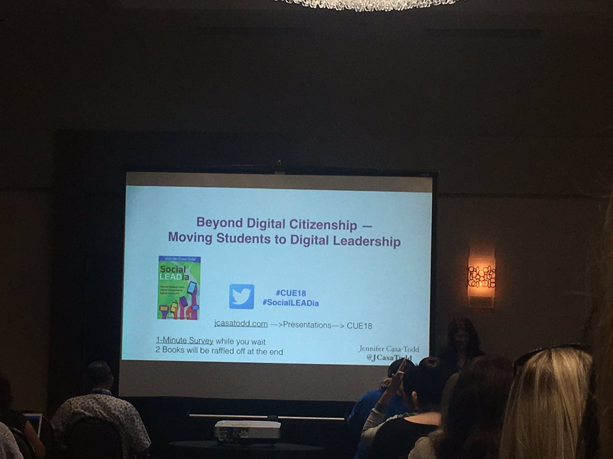 maggiebunten's tweet photo. Technology, use it to improve lives and set examples as a #DigLeader #Leadeship #CUE18 #EdTech #CVUSDCUE18 https://t.co/AoDNIg3hoH
