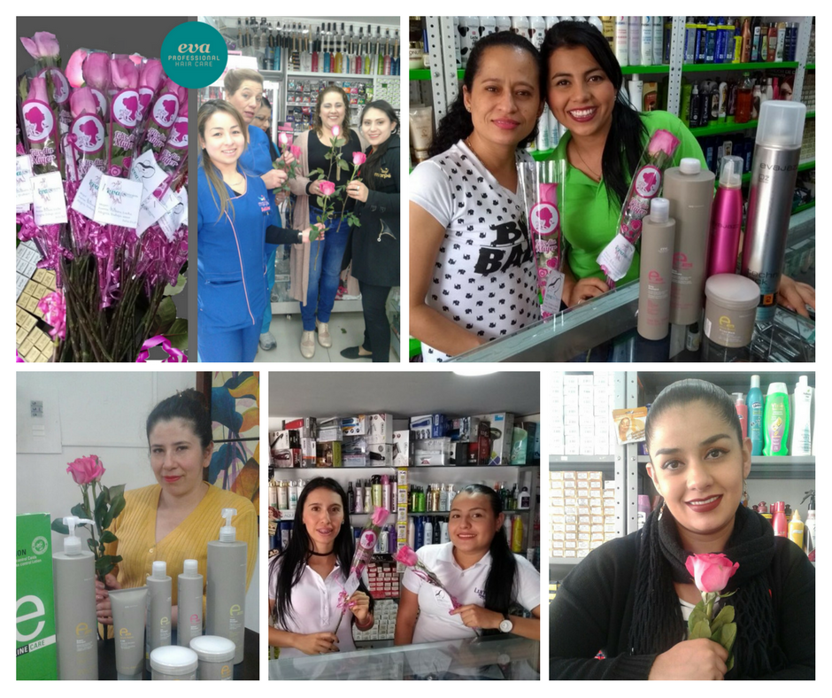 EvaProfColombia's tweet photo. Nuestras Clientas De #EvaProfessionalColombia Disfrutando De Un Detalle En El #DiaDeLaMujer 
#Bellas #Emprendedoras #MujeresEva 😍 https://t.co/h3LpQnM3D9