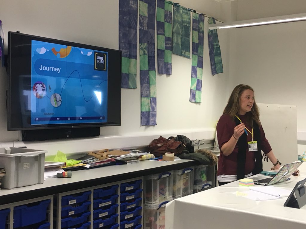 LikeToBeOrg's tweet photo. Great day visiting @PSCA_FreeSchool and delivering workshops with @ccsmoment Highlight of the day was receiving career advice from @ruthpeacey on film making for year 10 student Alex https://t.co/nLuzxmWQ3c