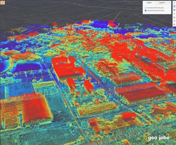 GEOjobeGIS's tweet image. We&apos;ve been working on a pretty cool #3DPointCloud, from a recent #UAVmapping job, inside an @ArcGISOnline web scene. #esri bit.ly/2tTMbvb