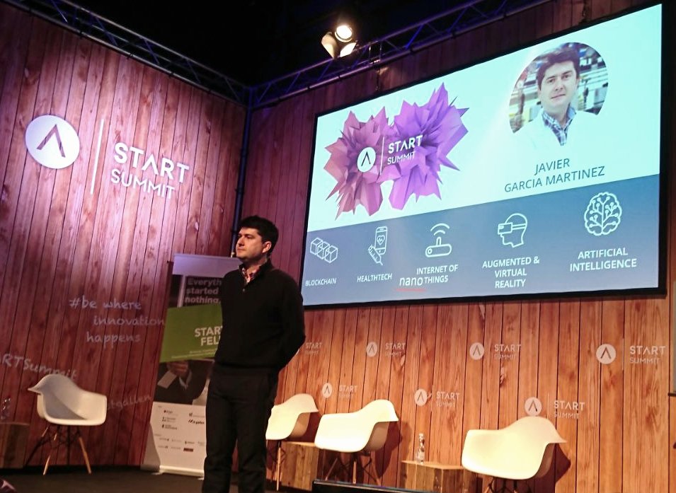 About to start my talk about the Internet of NanoThings at #StartSummit It is great to see so many young entrepreneurs interested in nanotechnology #Science #Entrepreneurship