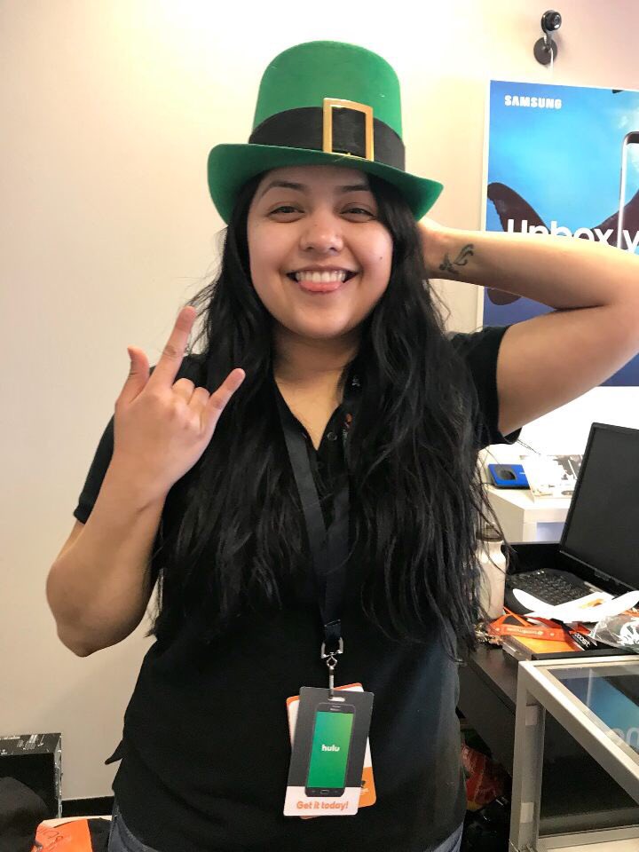 AdamAlliedNC's tweet photo. IT’S GOING DOWN IN HILLSBOROUGH NC TODAY! @JeffMarshBOOST is in the house so you know it’s about to be lit! St Patty’s day event! Free food, drinks, phones, prizes, and a chance to win a free month of service! @AlliedEsH @shawnatspg https://t.co/ERuIbdqVSd