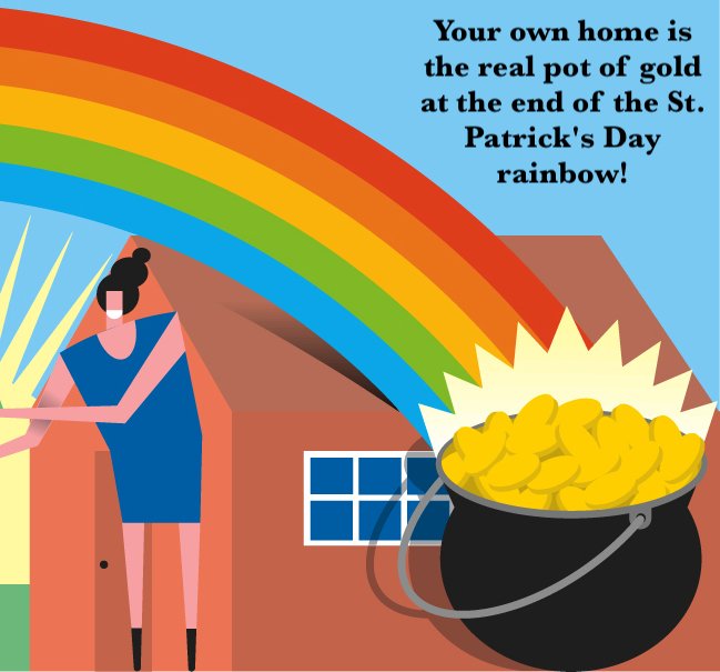 AZChicagoTitle's tweet photo. You don't need to have the "luck of the Irish" to buy or sell your home - you just need a great title company! https://t.co/578zTkEy2F
