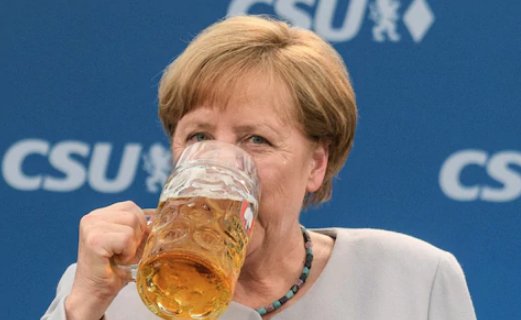 Angela Merkel: PhD Quantum Chemist, tough-as-nails, and a proud leader of a free and fair nation.Congrats on your fourth term, Madam Chancellor! (GERHARD: geh in dieses Fass! )