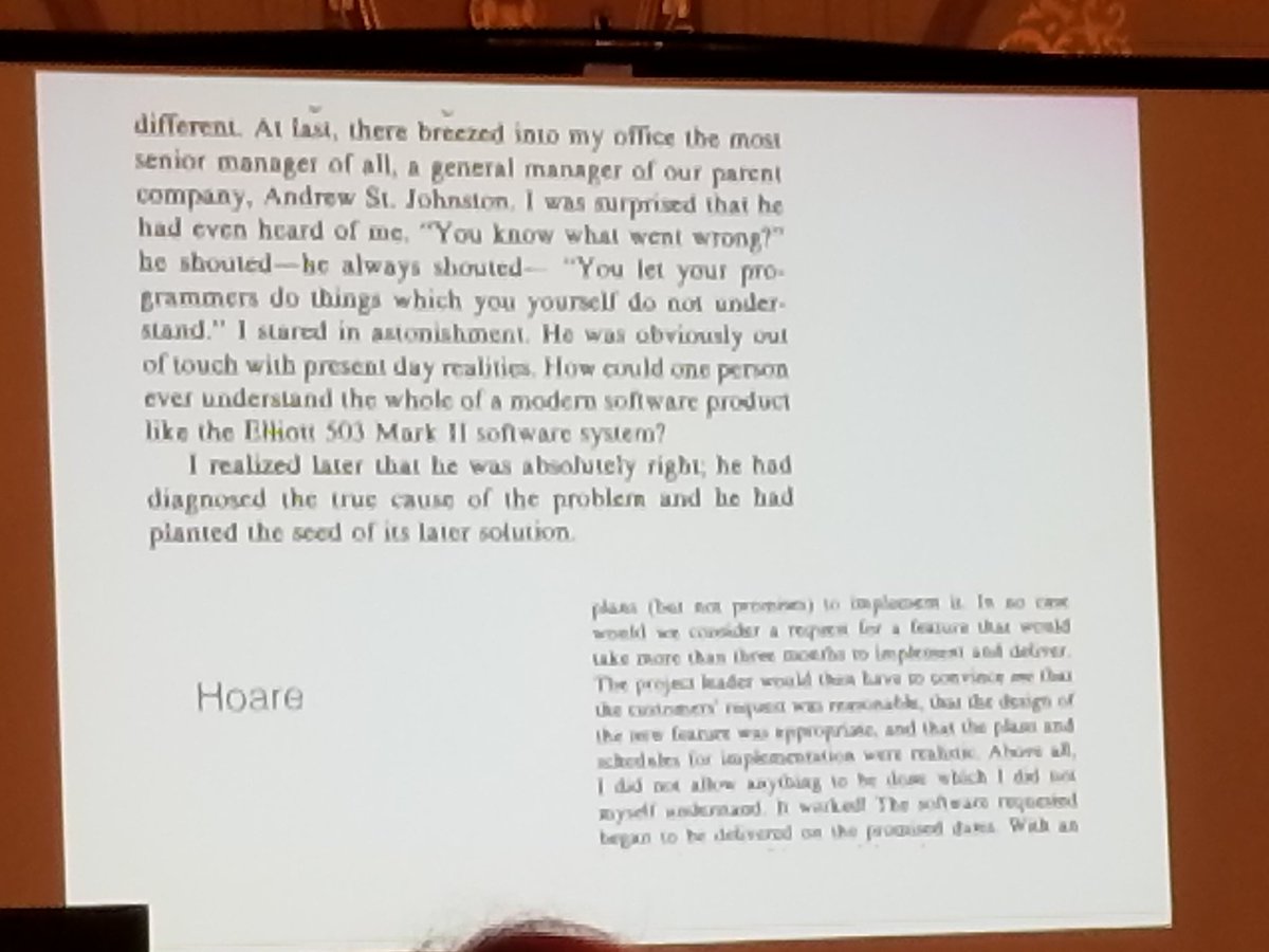 MailanReiser's tweet image. Loved the "Forgotten ideas in Computer Science" keynote from Erlang co-creator @joeerl. Some great recommendations "Serious fun - might make your brain melt" #CodeBEAMSF #Erlang #elixirlang