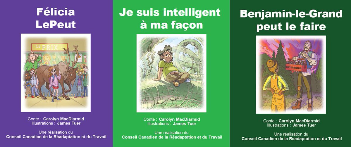 Une série de livres pour enfants qui célèbre les différences et toutes les capacités! Disponible gratuitement à ow.ly/rI0f30iGVMP #accessibilité #inclusion