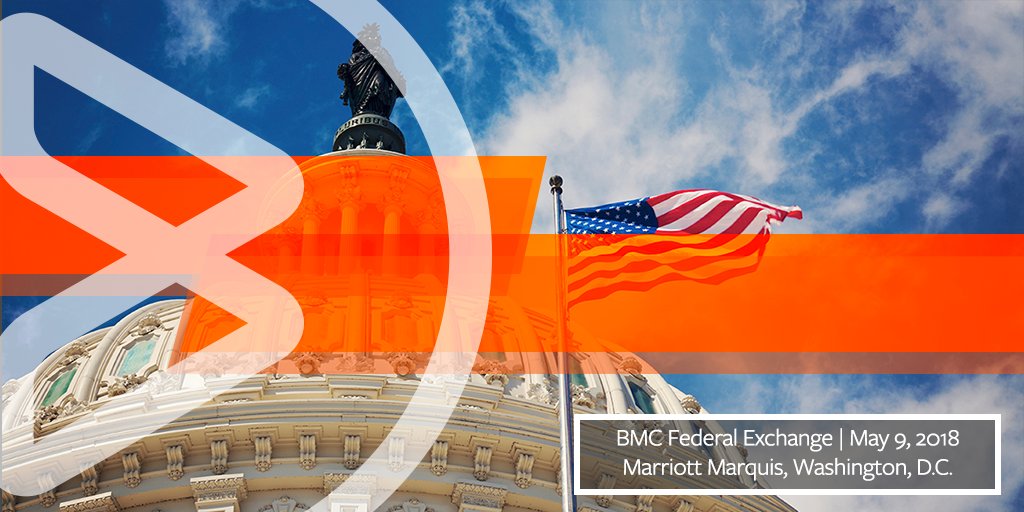 kimberleeellis's tweet photo. BMCSoftware: The BMC Federal Exchange brings together leaders &amp; practitioners to discuss the opportunities and challenges of modernizing and securing government. Register today for #BMCExchange at: https://t.co/11UbsJp9U9 #DigitalTransformation https://t.co/D3urQjyWEC