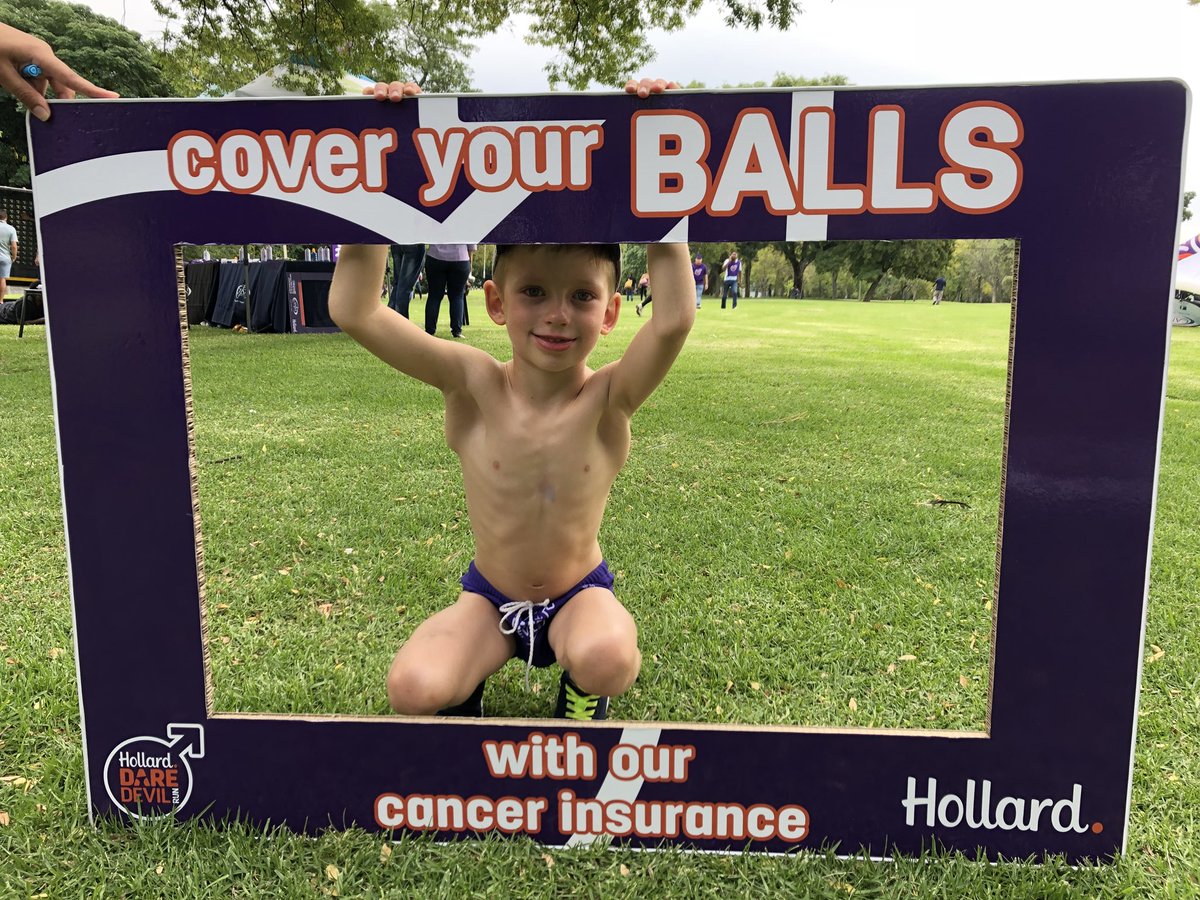 nickyjamo's tweet photo. Little Daredevil #DaredevilRun2018 #WozaBozza https://t.co/ExnYQLWMYm