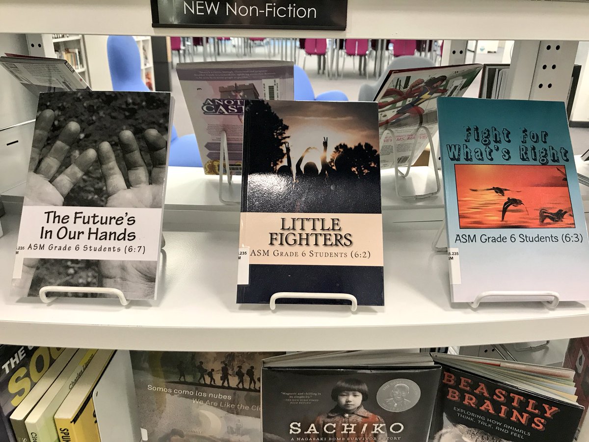 ASMLibrary's tweet photo. #selfpublished #teenactivism books by #sixthgrade #newbooks @ASMilan https://t.co/jHuMUMfOIT