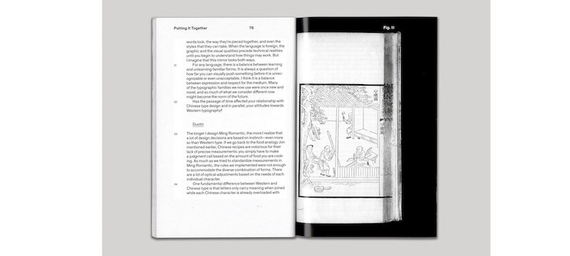 typedirectors's tweet photo. Have you read the interview with @synopticoffice, TDC Member of the Month? Learn what it took for @ygpargso and @CasparLam to #design their #Chinese #tyepface, #Ming Romantic. Here is their "Ming Romantic Reader": https://t.co/4u4QoZ1znR https://t.co/shxNcUVw4I