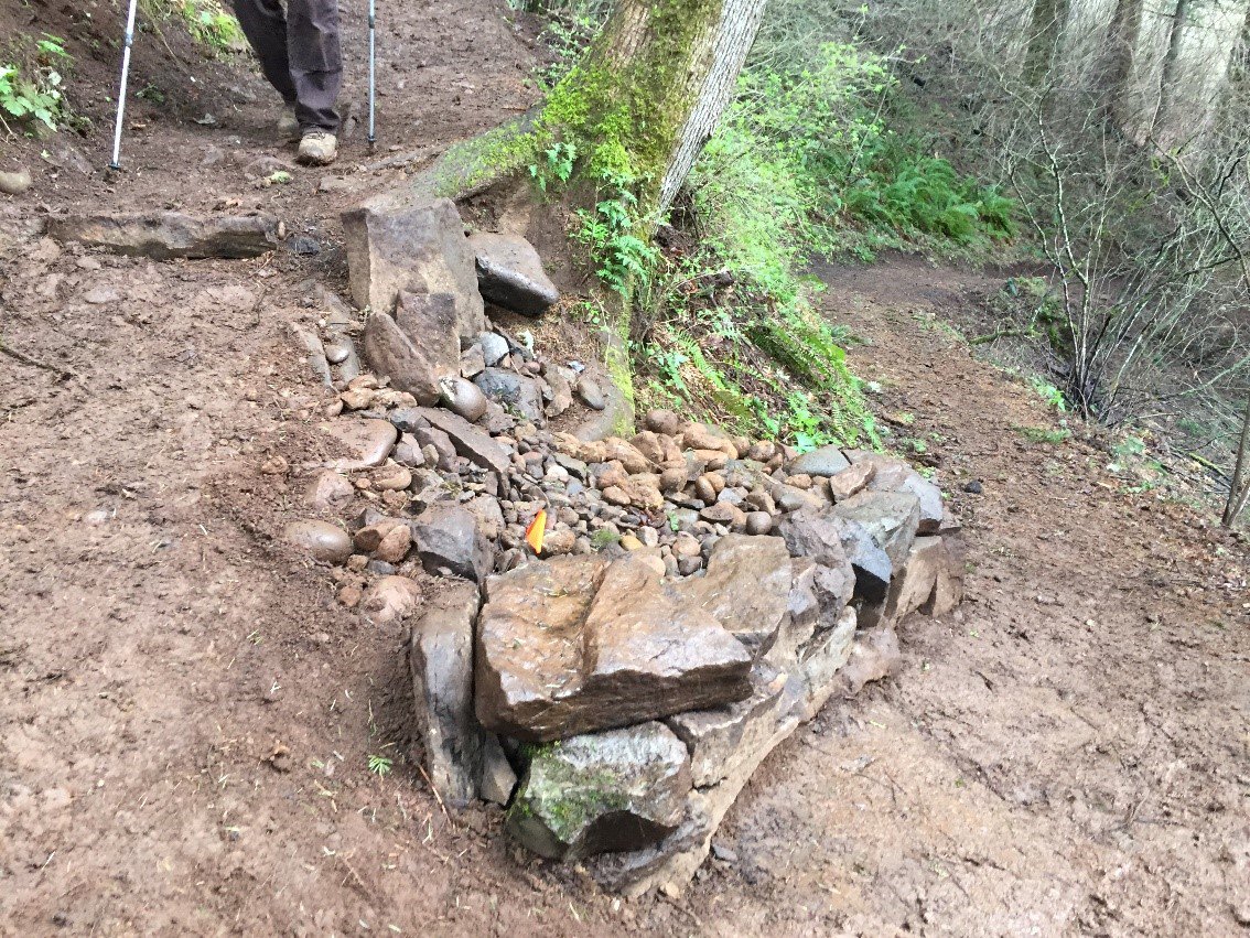 CRGNSA's tweet photo. Work parties recently cleared portions of Gorton Ck., Herman Ck., Wahkeena &amp; Angel’s Rest trails. In addition to working w/ volunteer Gorge Trails Recovery Team partners, a  @NatlParkService Trail Crew provided 8 days of work clearing logs on 10+ miles of trail! https://t.co/FCfJfEzMZq