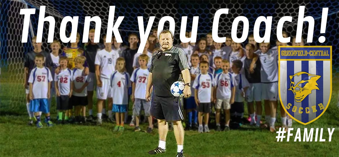 gchsmenssoccer's tweet photo. We cannot express just how grateful the GC soccer community is for Coach Rob Thomas and his family! Their dedication to our kids, on and off the field, will continue to impact people for generations to come! We lost one of the best this week... Thank you coach! #FAMILY https://t.co/7rhDxA3Ujw