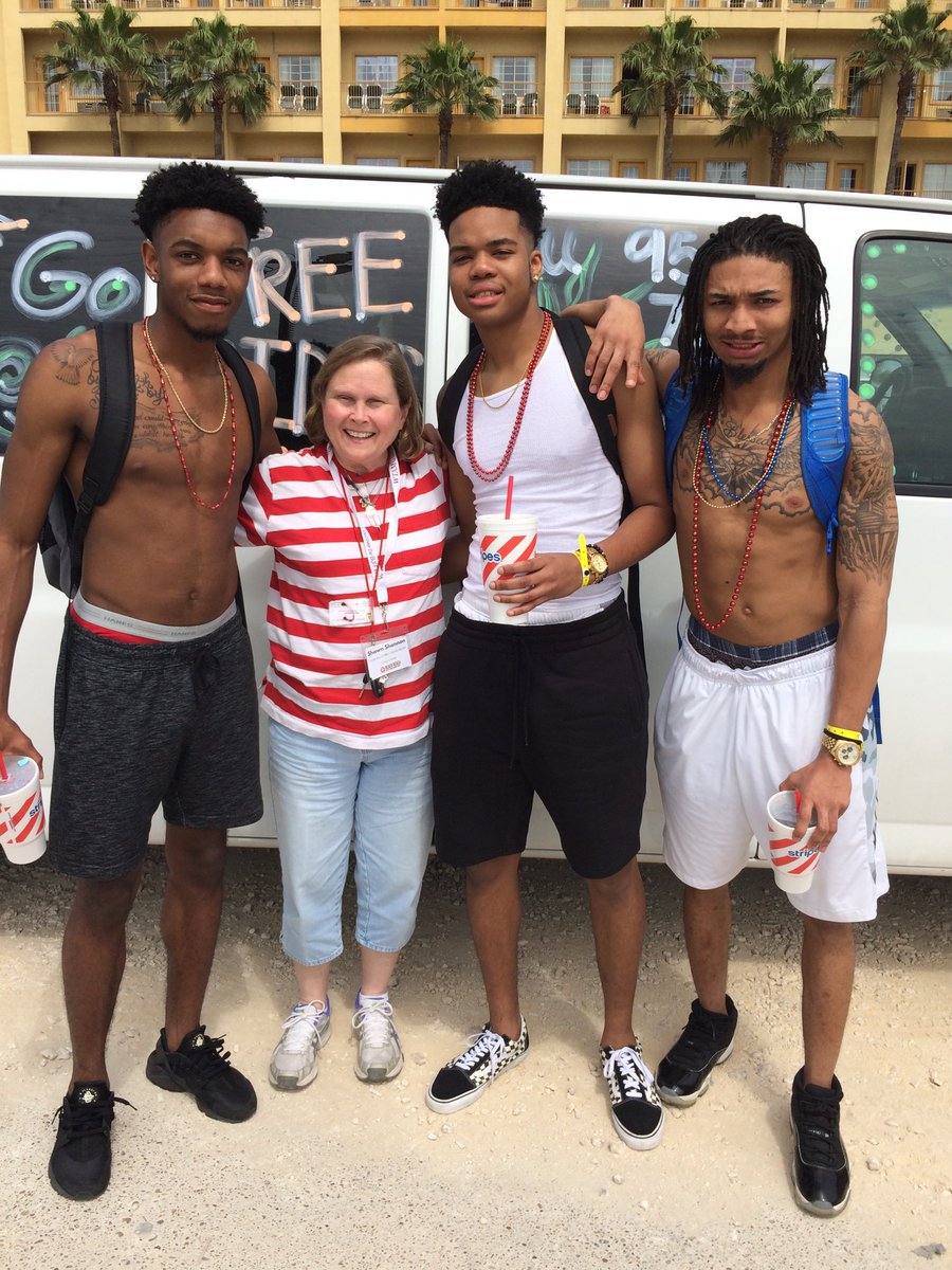 ShawnShannonBSM's tweet photo. These three homies from Arkansas rode with us to Clayton’s on South Padre Island. https://t.co/D4iqVqKPP4