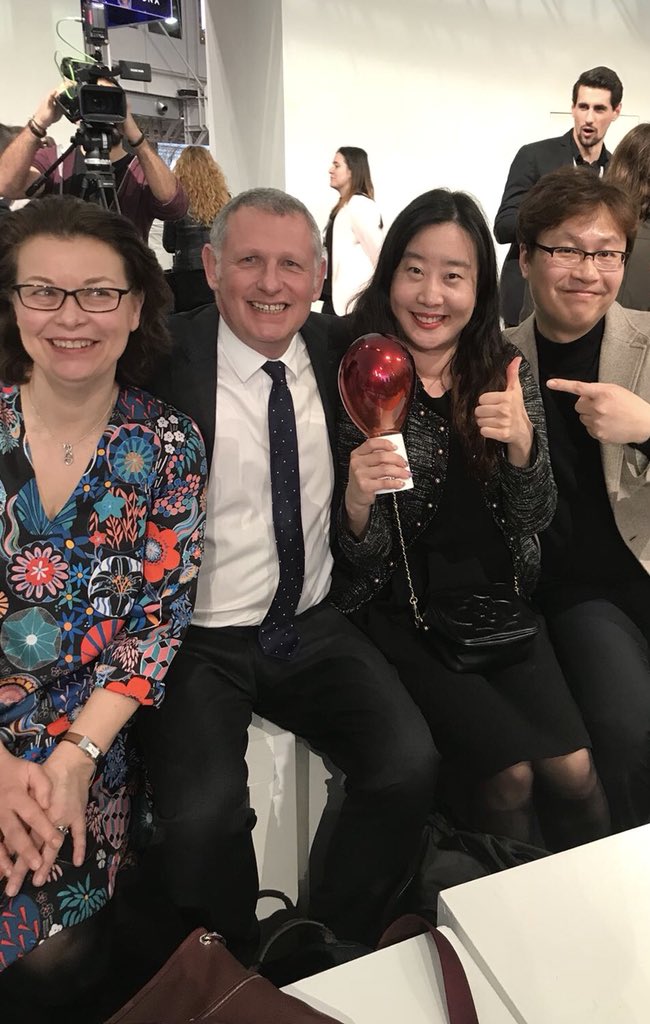 quadpackgroup's tweet image. Celebrating Cosmoprof 2018 award for Skincare packaging with Yonwoo #Ampouledropper #cosmopack #cosmoprof2018